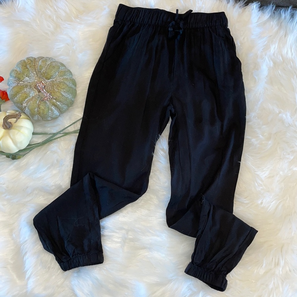 H&M Elastic Black Joggers